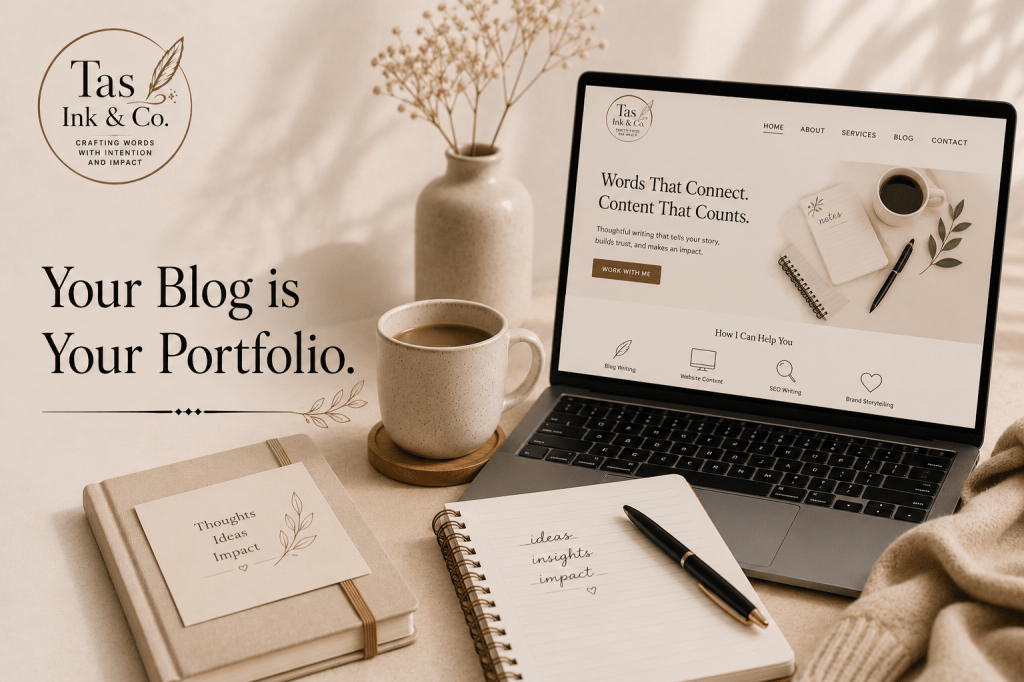Your blog is your portfolio 