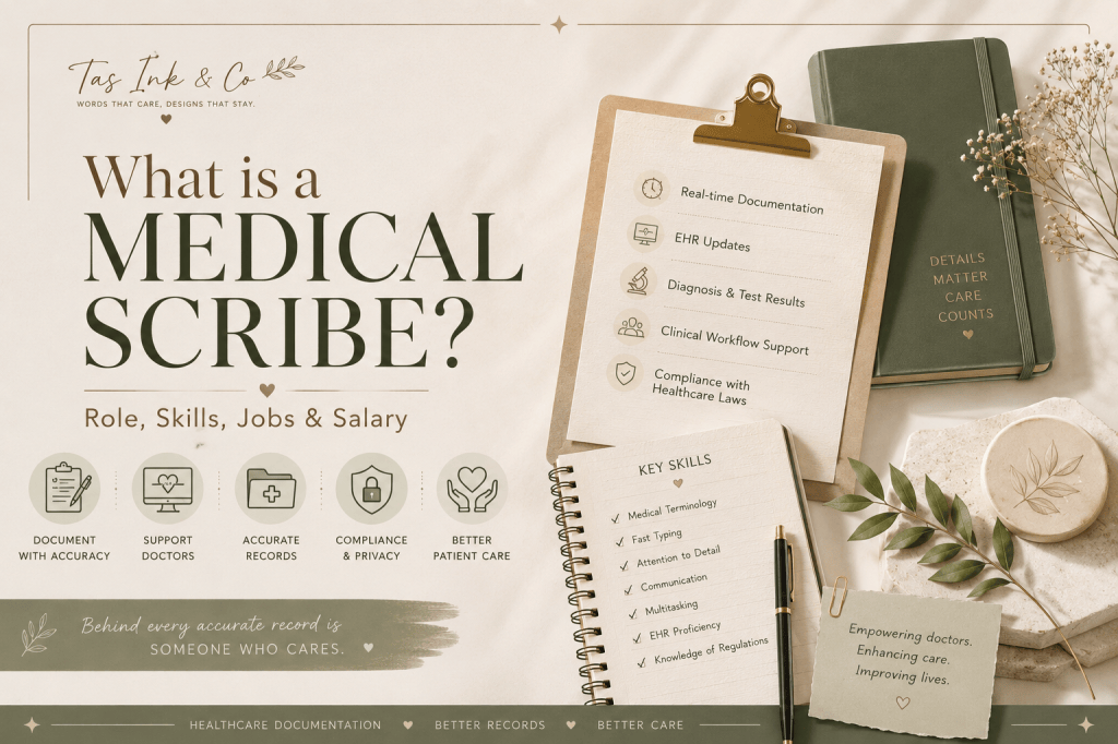What is a medical scribe?